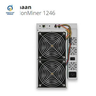 कनान एवलॉनमिनर A1246 90t 85t कनान माइनिंग मशीन 3400W BTC Asic Miner