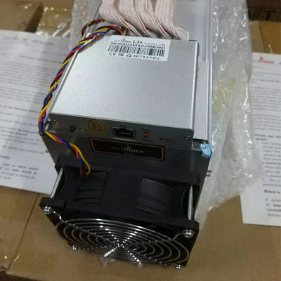 Antminer L3+ 504mh/S 1.6w/Mh Asic Litecoin माइनर प्रॉफिटेबिलिटी हाई पावर सप्लाई के साथ