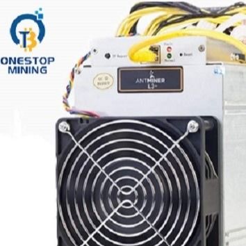 डोगे माइनिंग Asic Bitmain Antminer L3+ 504mh/S Litecoin Miner Asic Rig 800W
