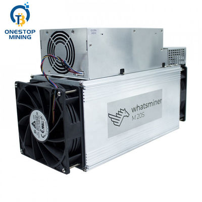 स्टॉक में इस्तेमाल किया गया / नया Whatsminer M20s 65th 48W Asic Btc माइनिंग माइनर