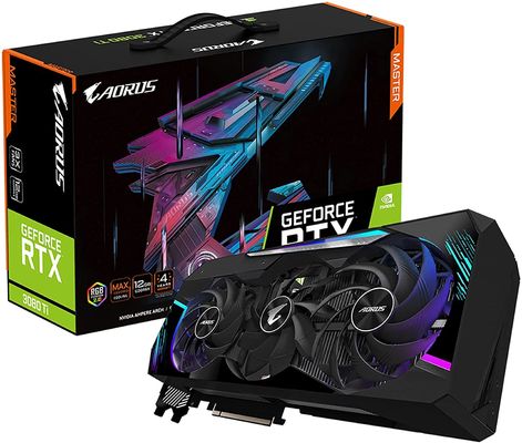 खनन लैपटॉप के लिए 12GB Rtx3080 Ti गीगाबाइट Gtx GPU Gddr53080ti वीडियो गेमिंग ग्राफिक्स कार्ड