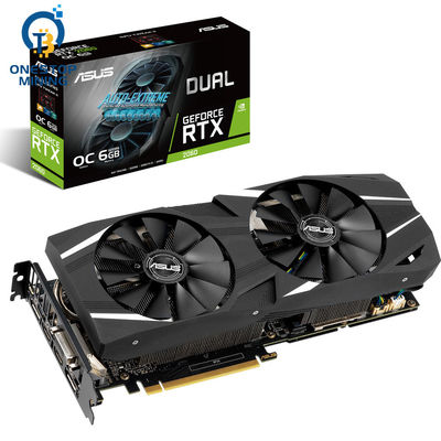 Geforce Rtx 2060 6g 8g नॉन Lhr ग्राफिक्स कार्ड माइनर गेमिंग के लिए अच्छा है