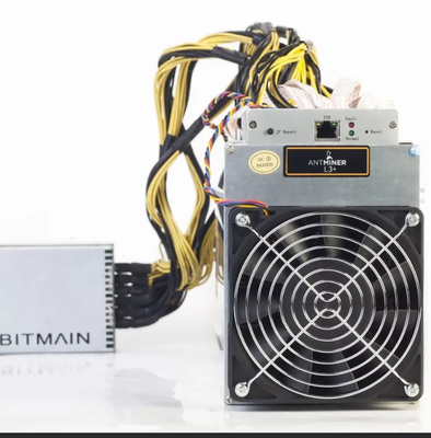 Antminer L3+ 504mh/S 1.6w/Mh Asic Litecoin माइनर पावर सप्लाई