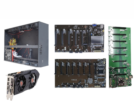 Gpus Miner 8 Gtx 1660 Ti 6Gb गीगाबाइट ग्राफ़िक्स कार्ड एथेरियम माइनर Asic Rig