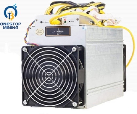 बिजली की आपूर्ति के साथ Antminer L3+ 504mh/S 1.6w/Mh Asic Litecoin Miner
